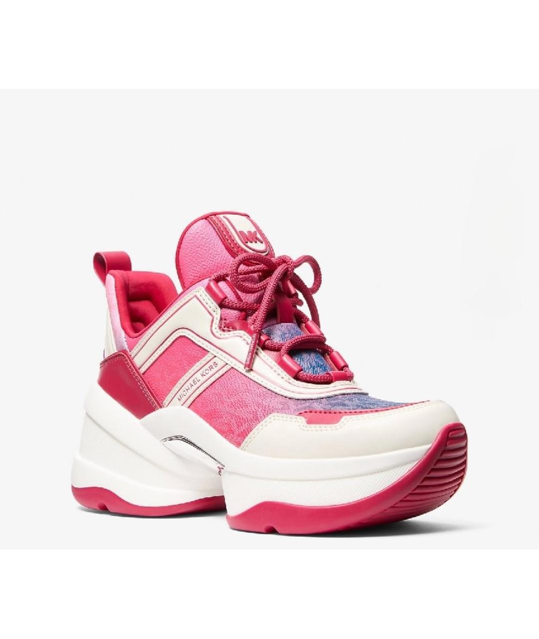 MICHAEL KORS Розовые кроссовки, фото 9