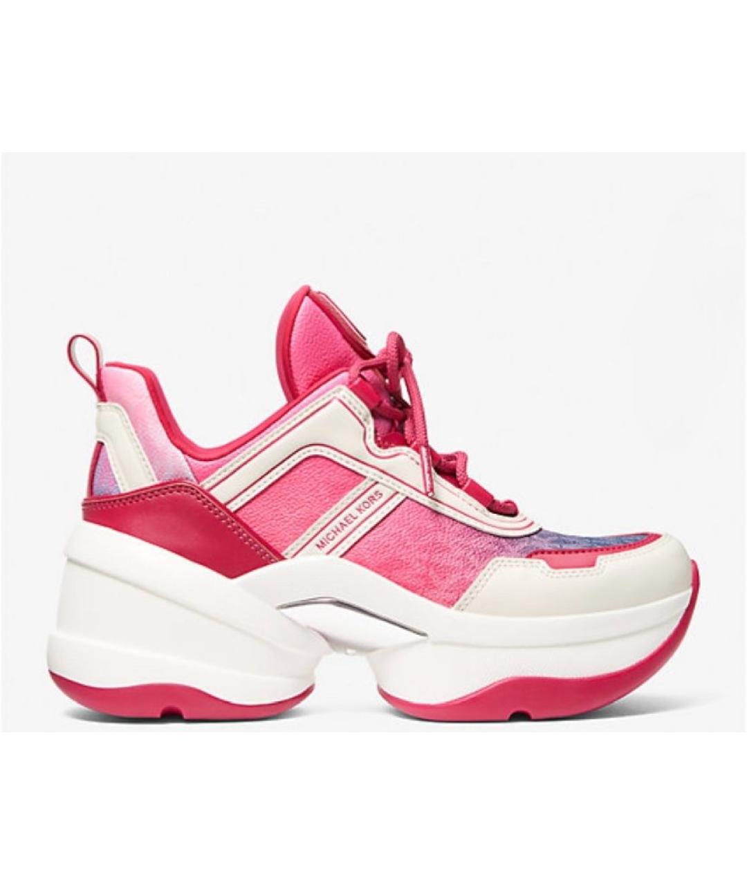 MICHAEL KORS Розовые кроссовки, фото 10