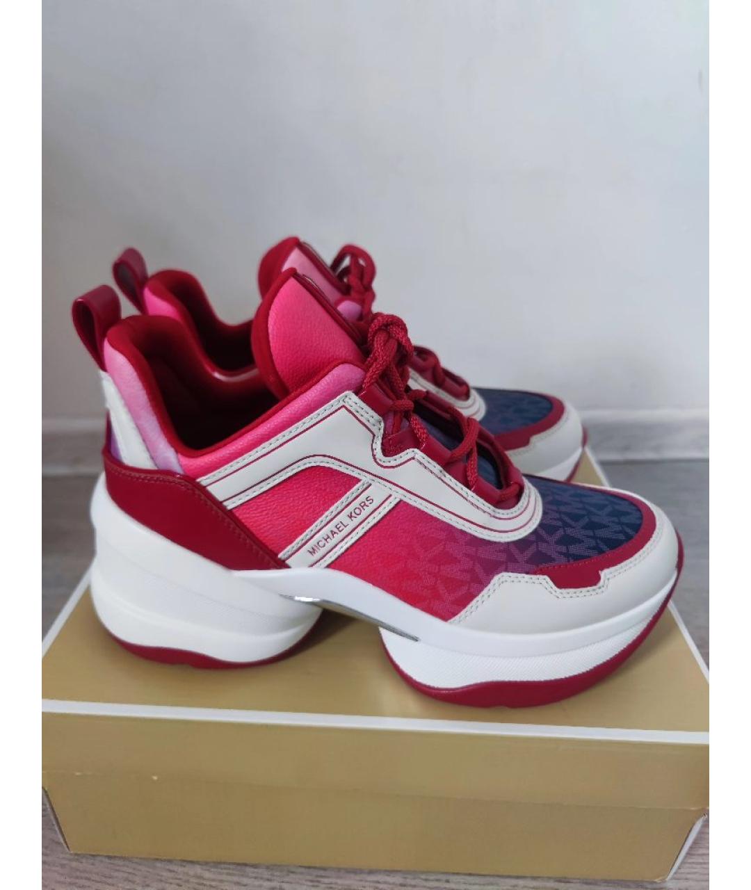 MICHAEL KORS Розовые кроссовки, фото 2
