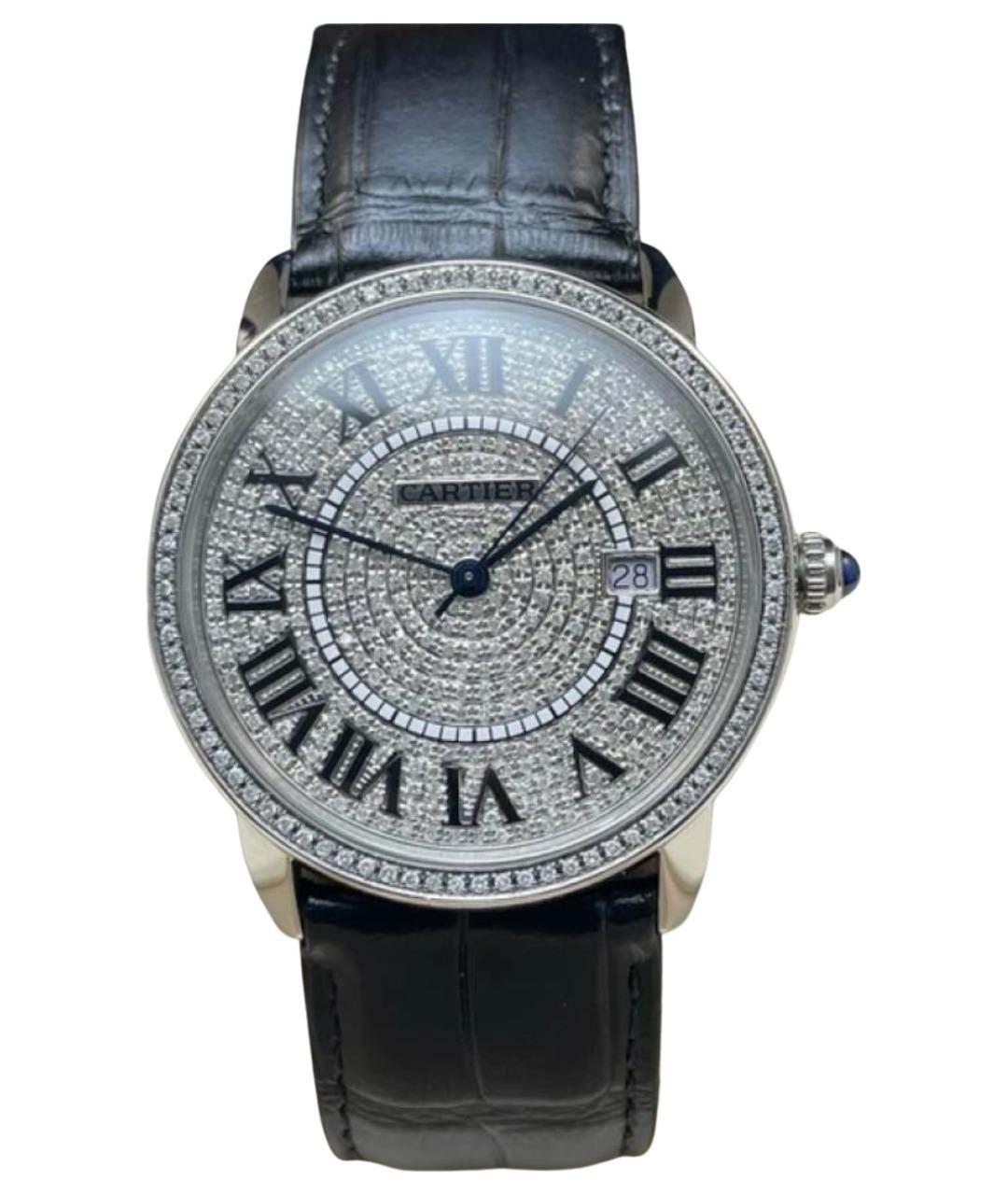 CARTIER Серебряные серебряные часы, фото 1