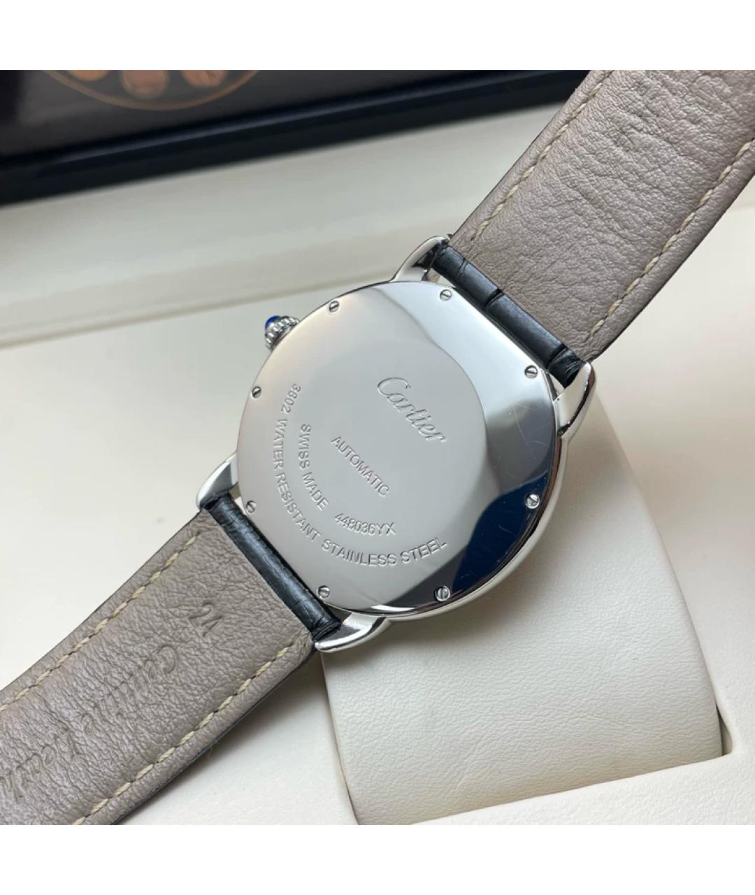 CARTIER Серебряные серебряные часы, фото 4