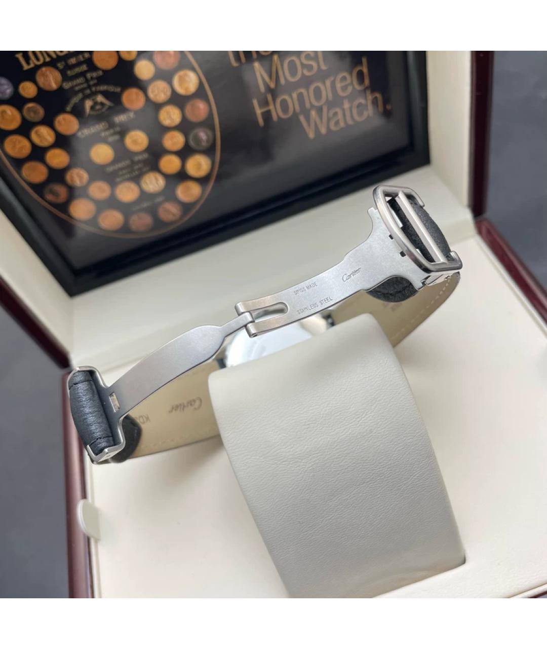 CARTIER Серебряные серебряные часы, фото 8