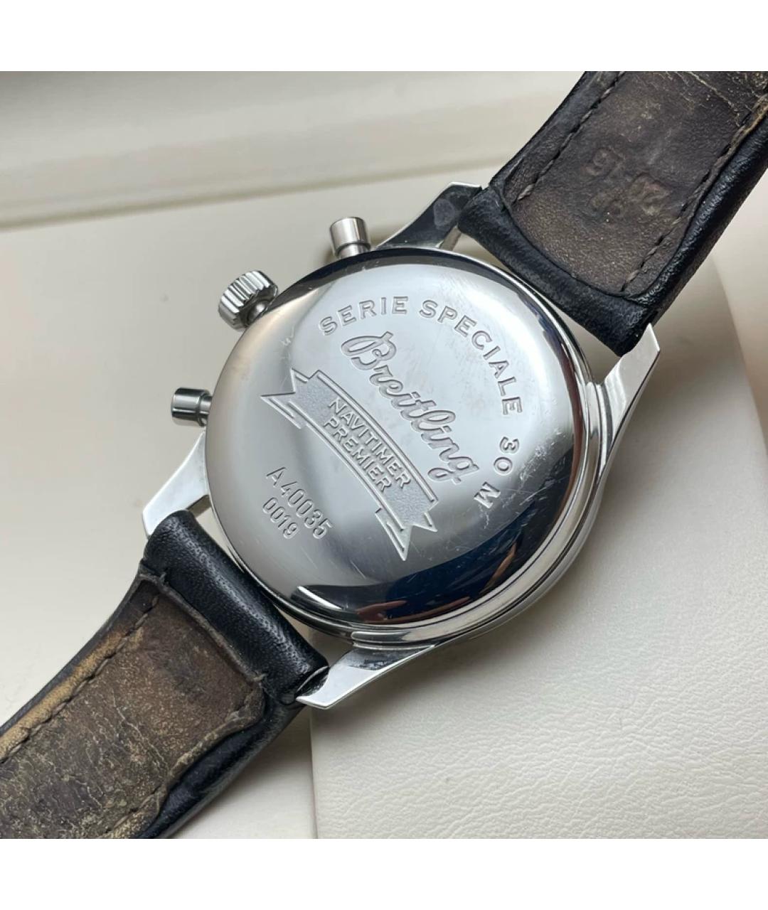 BREITLING Синие металлические часы, фото 4