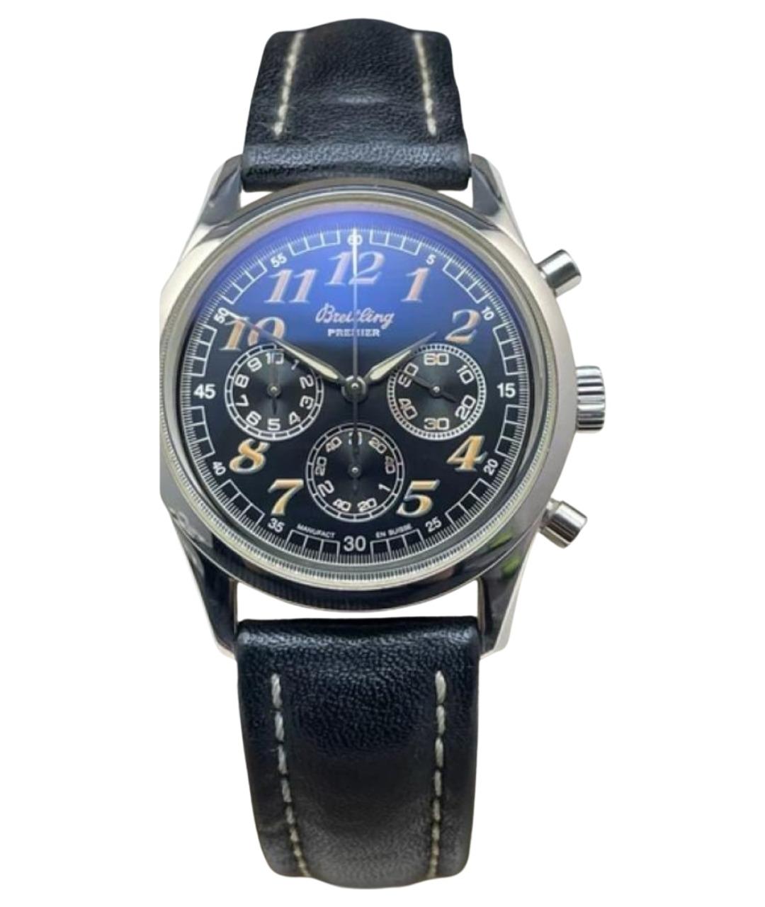 BREITLING Синие металлические часы, фото 1