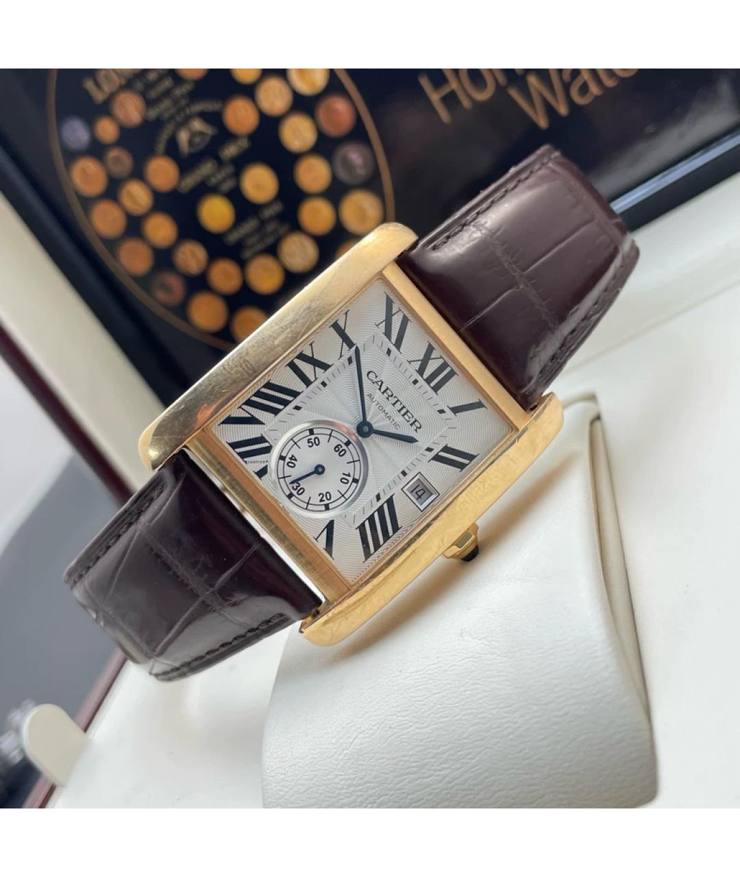 CARTIER Золотые часы из розового золота, фото 7