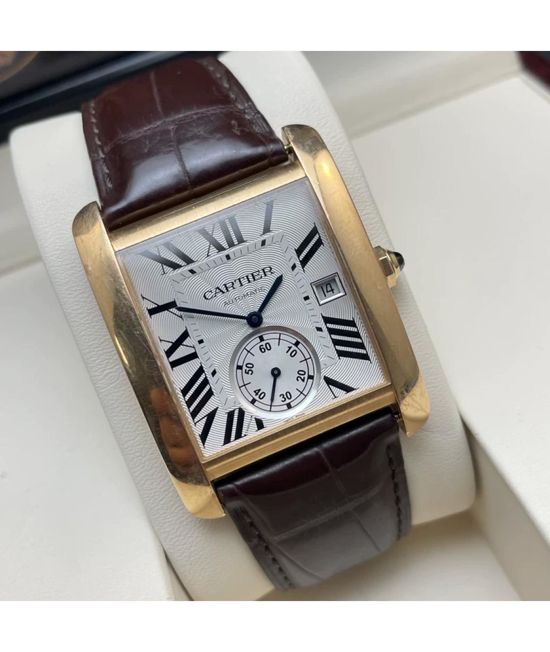CARTIER Золотые часы из розового золота, фото 3