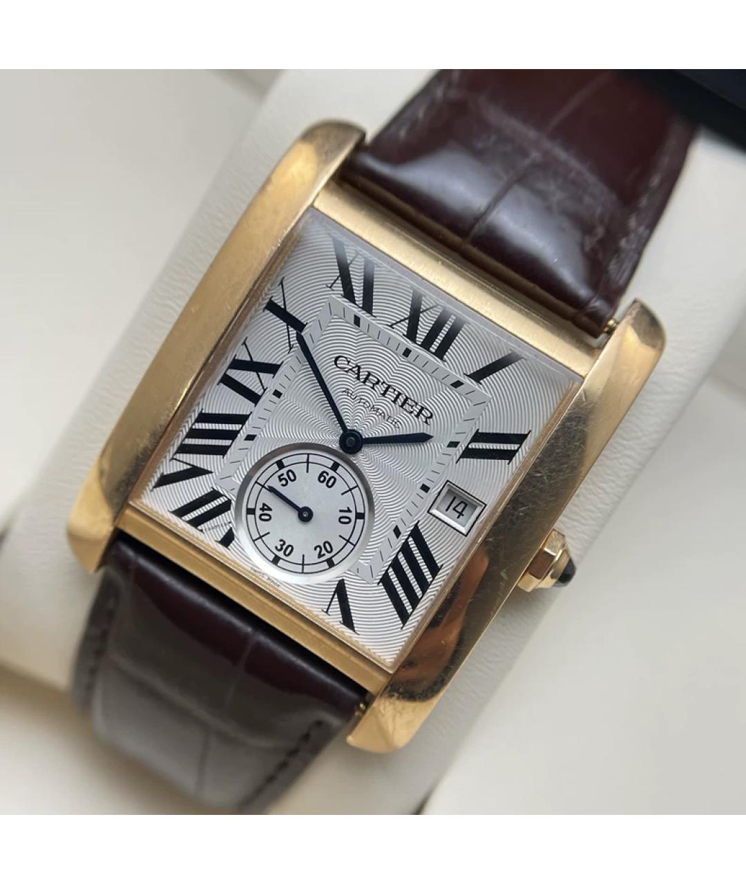 CARTIER Золотые часы из розового золота, фото 2
