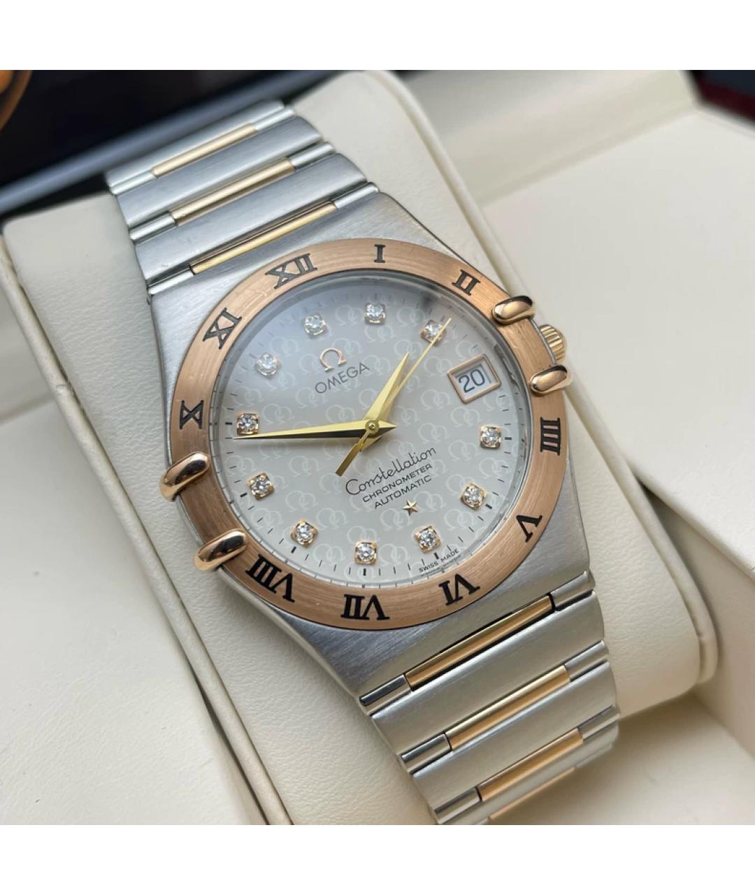 OMEGA Золотые часы из розового золота, фото 3