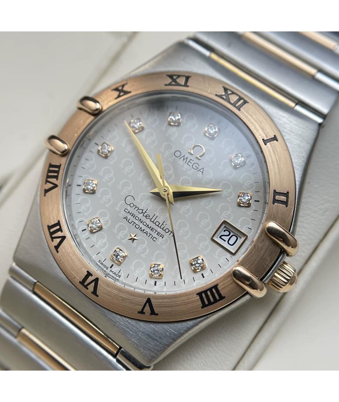 OMEGA Золотые часы из розового золота, фото 2