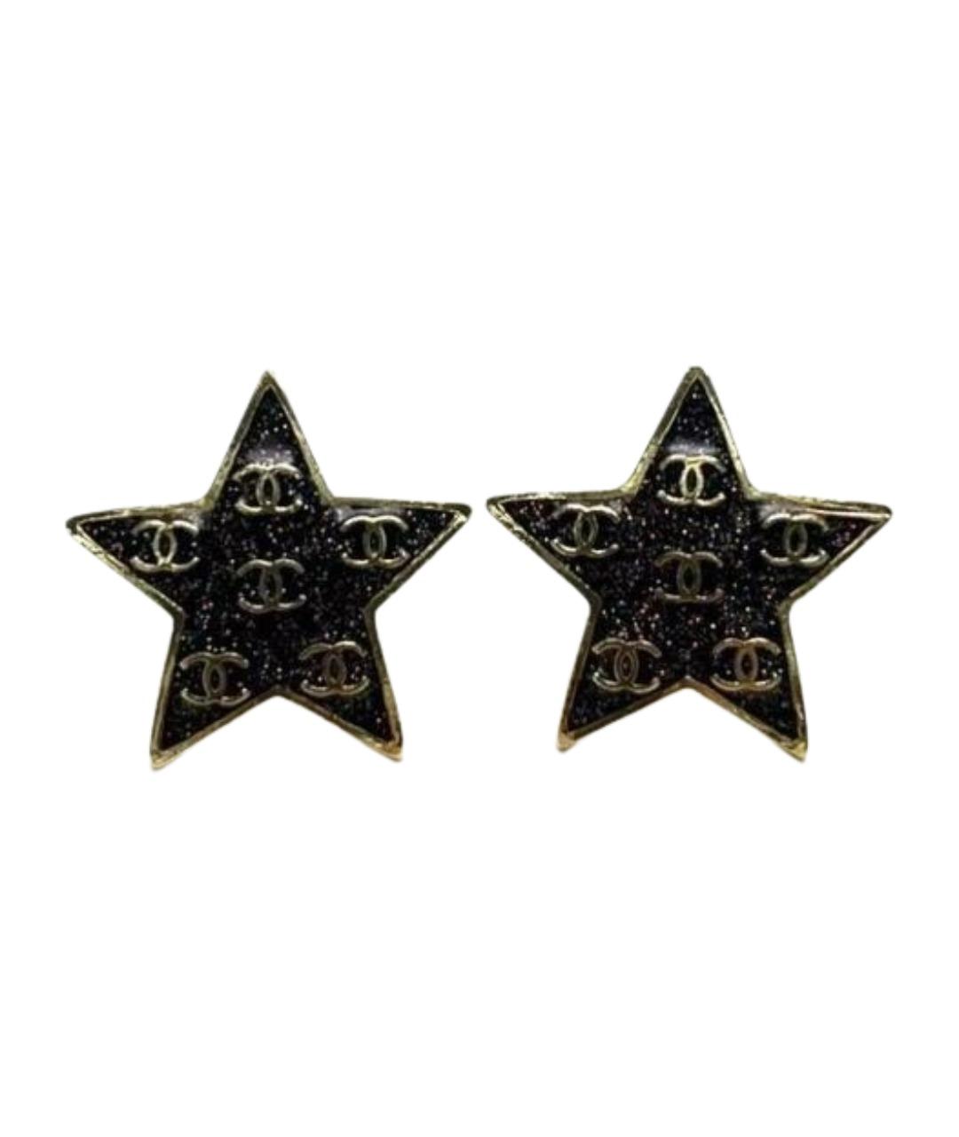 CHANEL Золотые серьги, фото 1