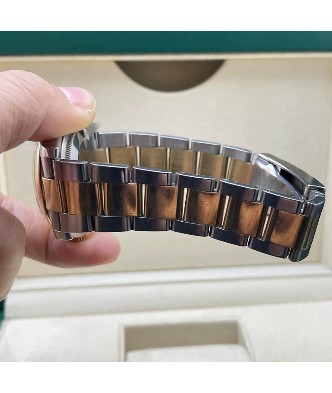 ROLEX Желтые часы из желтого золота, фото 8