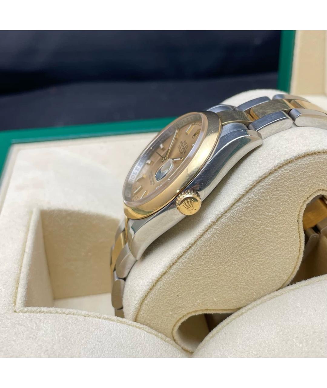 ROLEX Желтые часы из желтого золота, фото 4