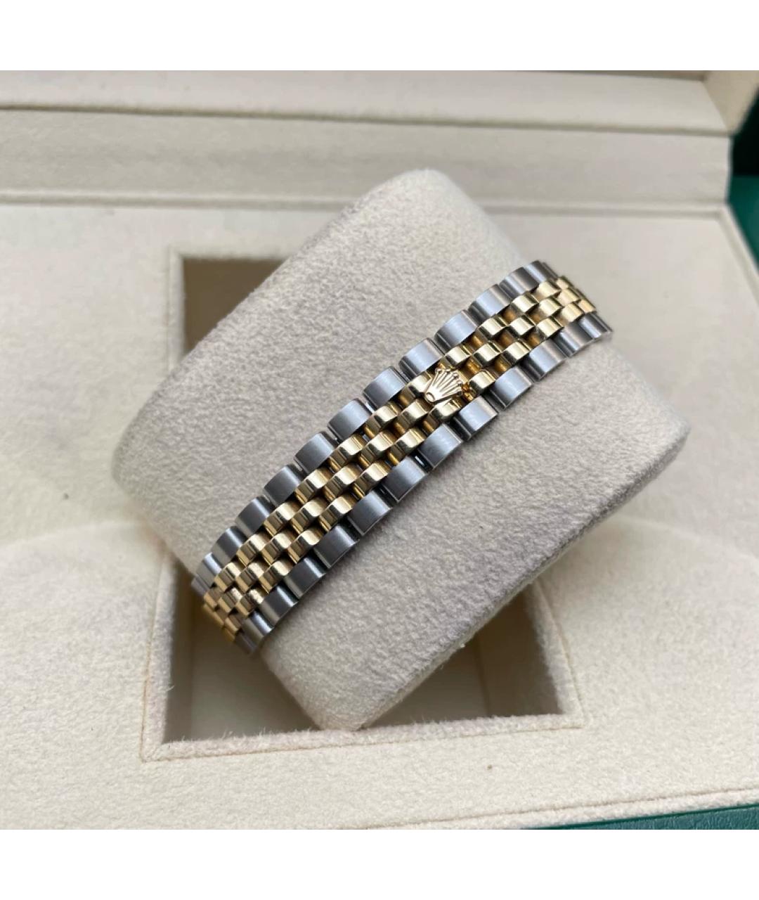 ROLEX Серебряные металлические часы, фото 7