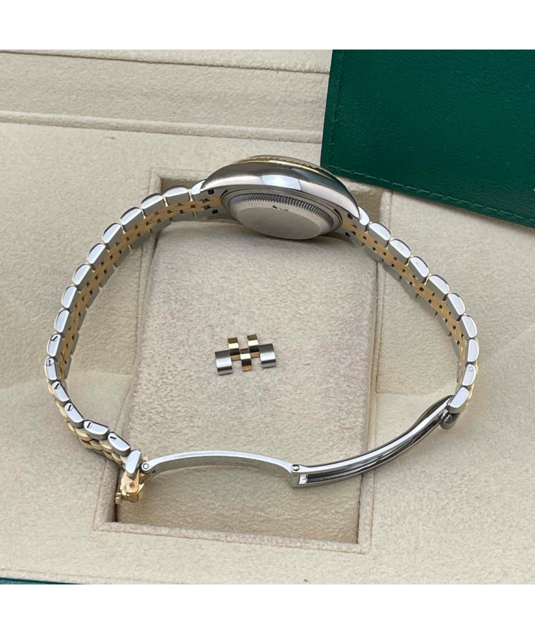 ROLEX Серебряные металлические часы, фото 8