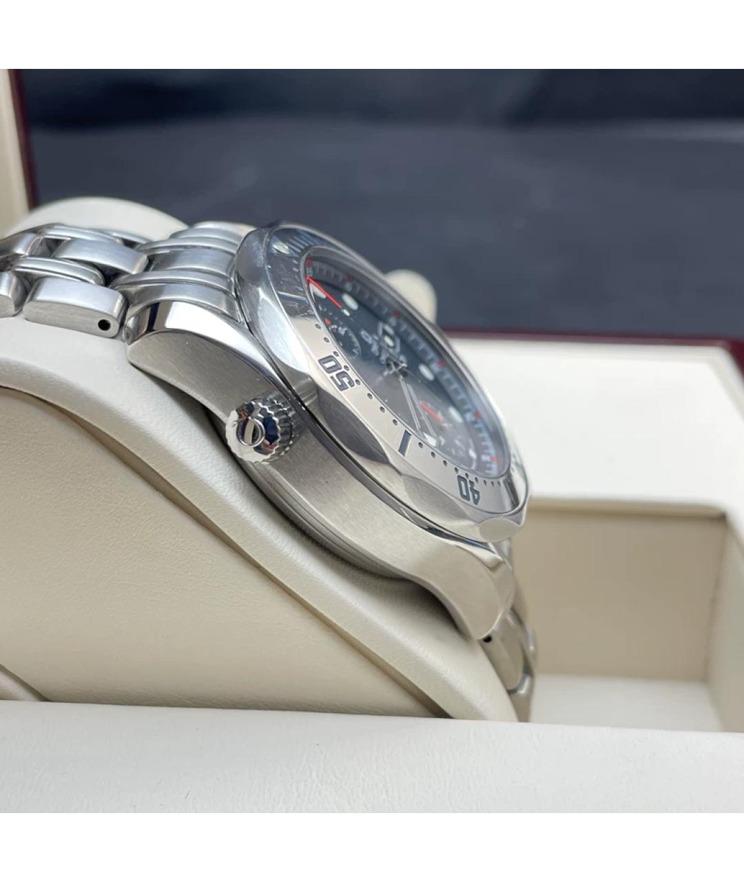 OMEGA Синие металлические часы, фото 6