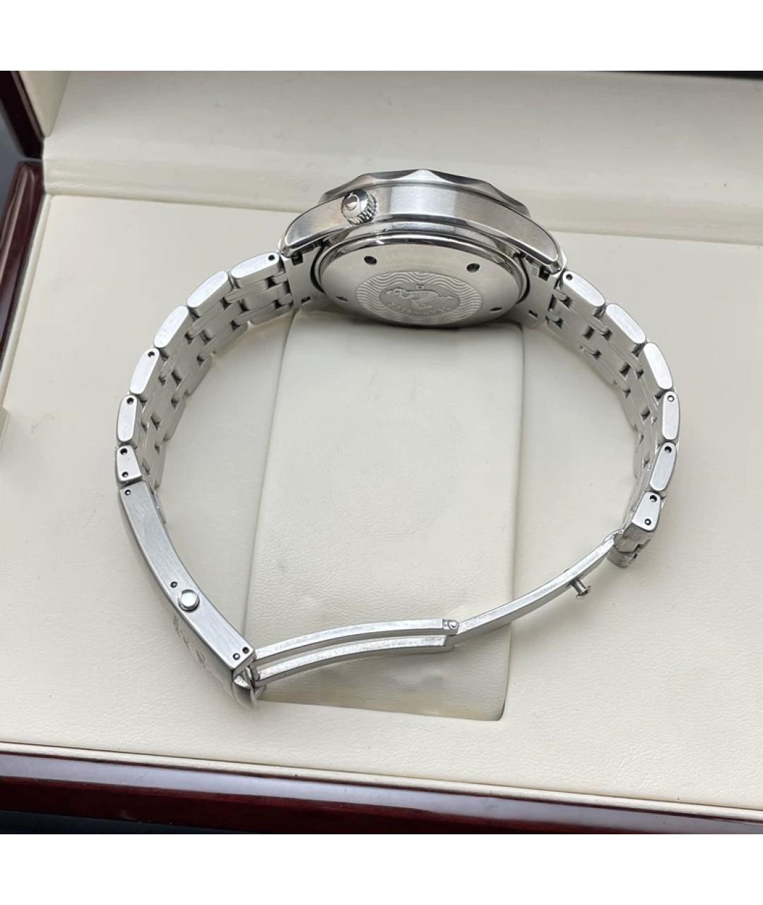 OMEGA Синие металлические часы, фото 8