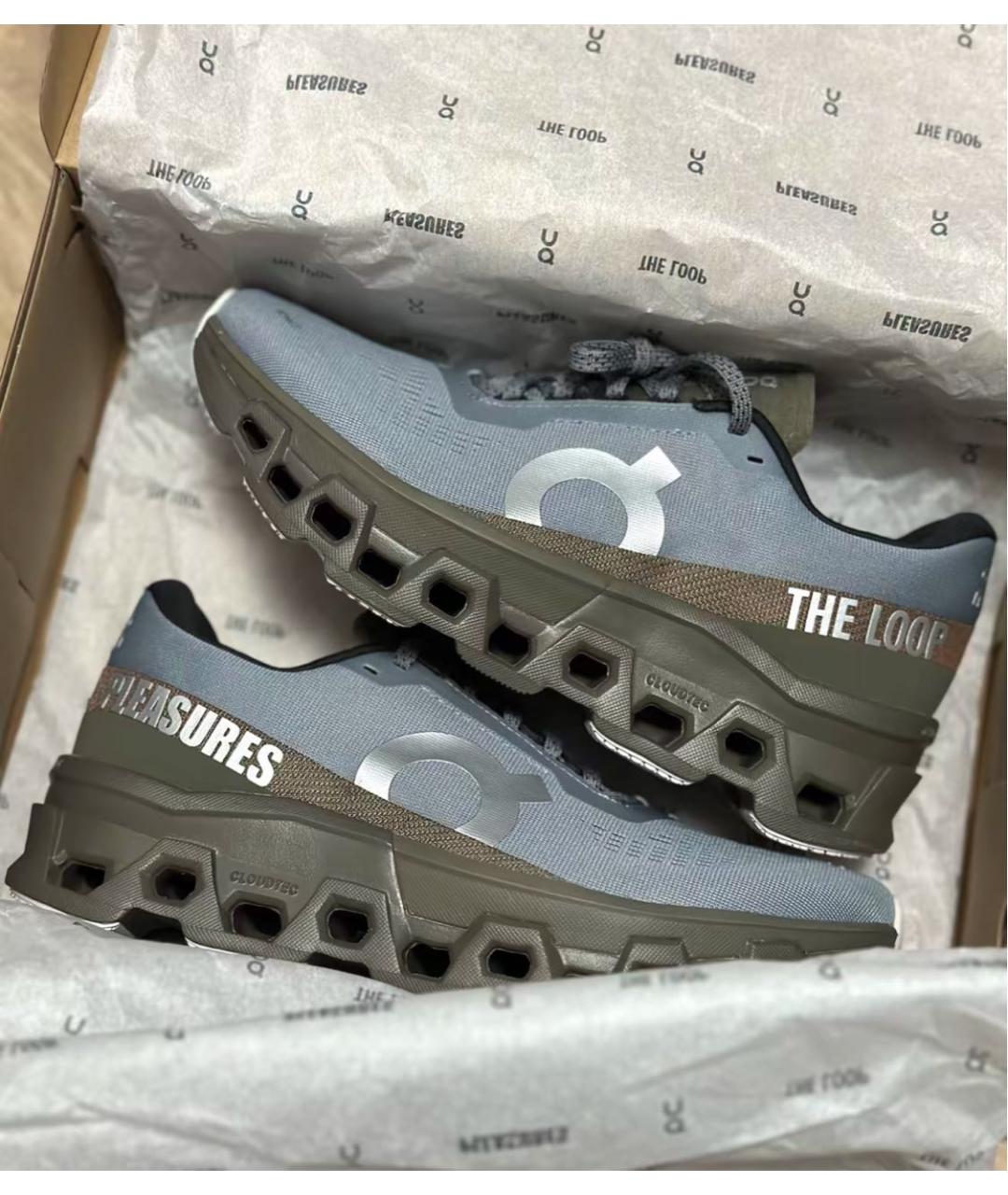 ON Серые низкие кроссовки / кеды, фото 4