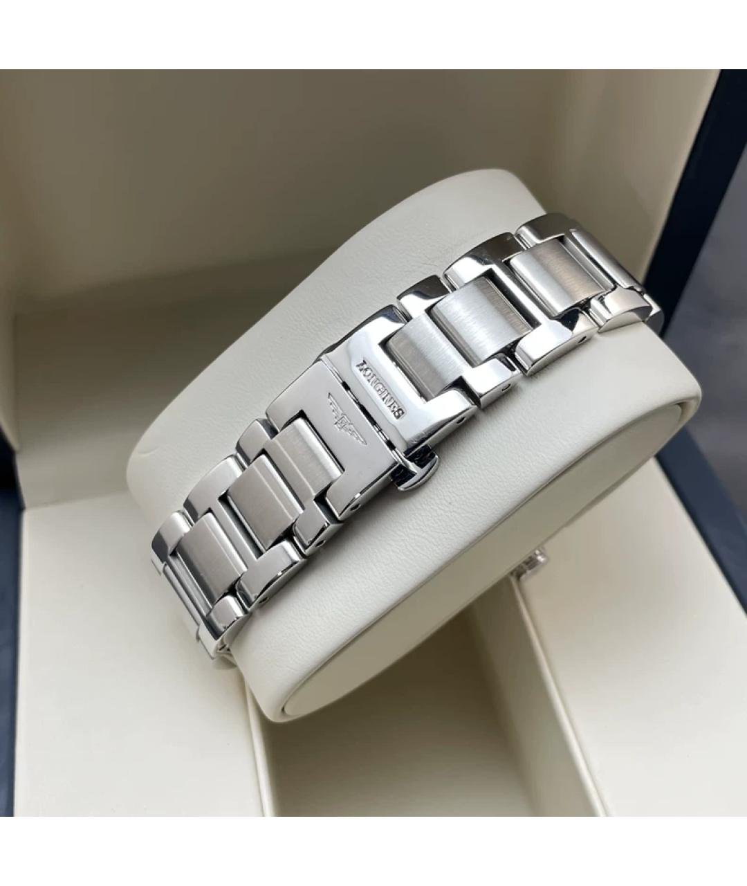 LONGINES Серебряные металлические часы, фото 7