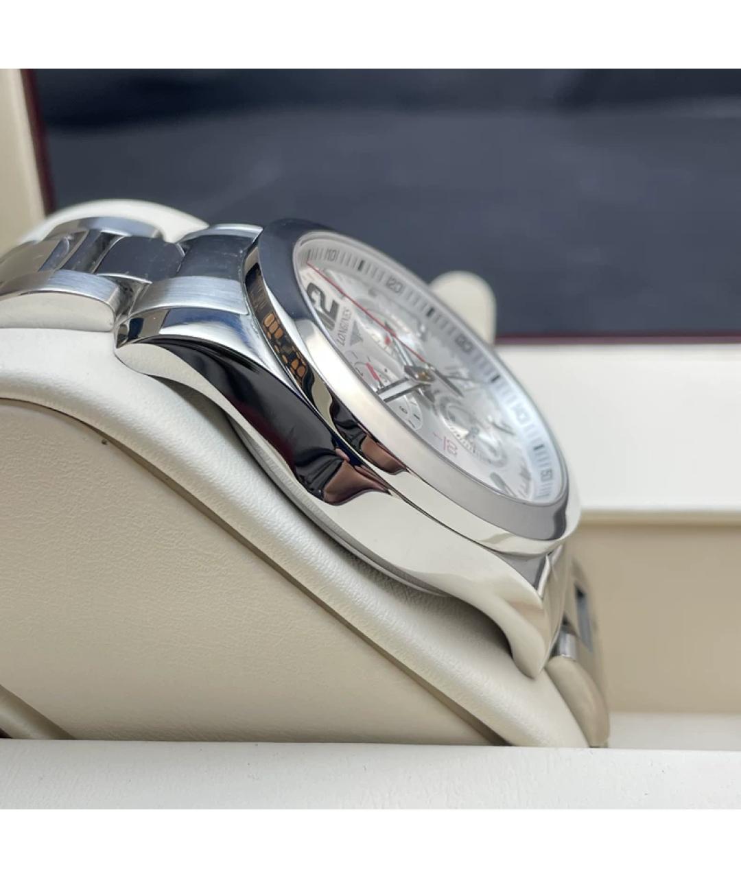 LONGINES Серебряные металлические часы, фото 6