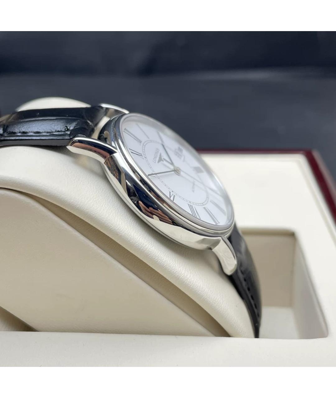 LONGINES Белые металлические часы, фото 6