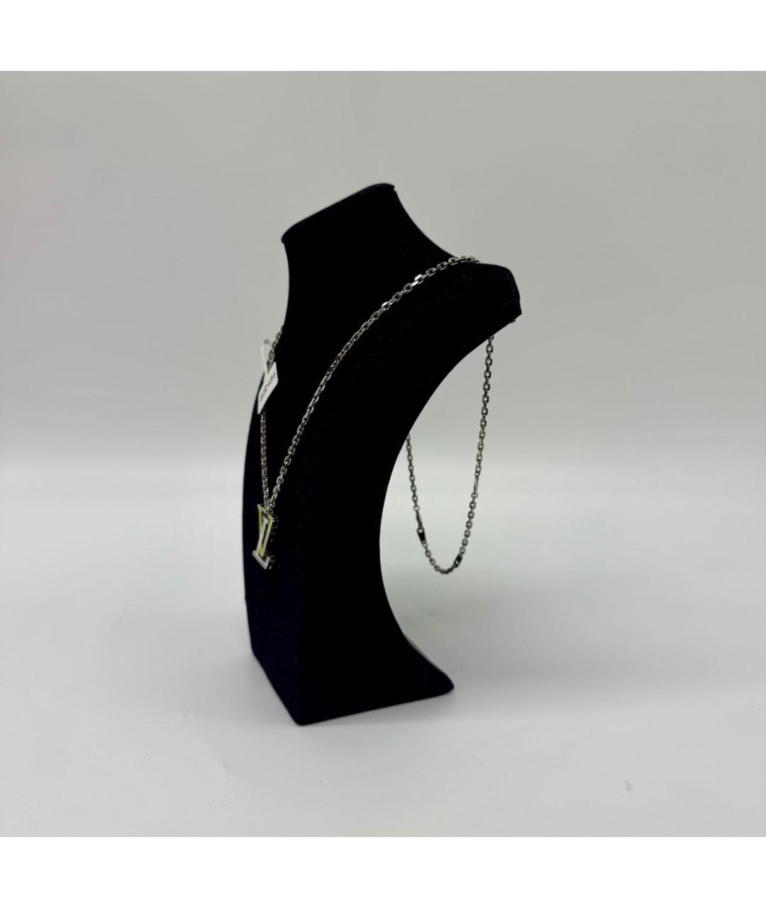 LOUIS VUITTON Серебряное колье, фото 3