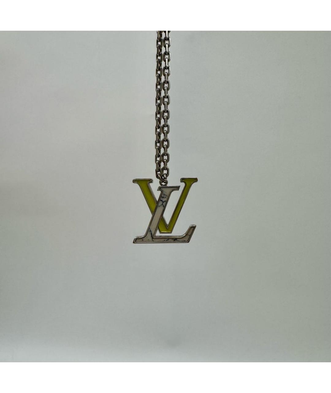 LOUIS VUITTON Серебряное колье, фото 7