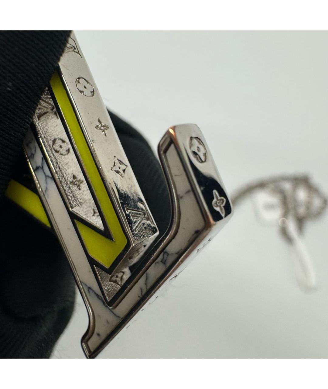 LOUIS VUITTON Серебряное колье, фото 6