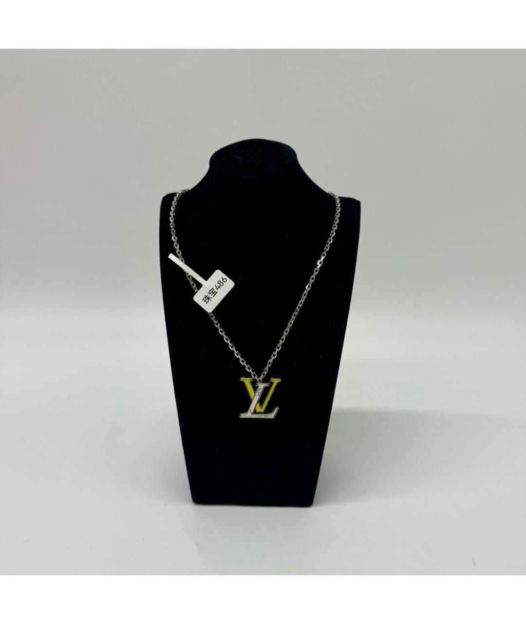 LOUIS VUITTON Серебряное колье, фото 2