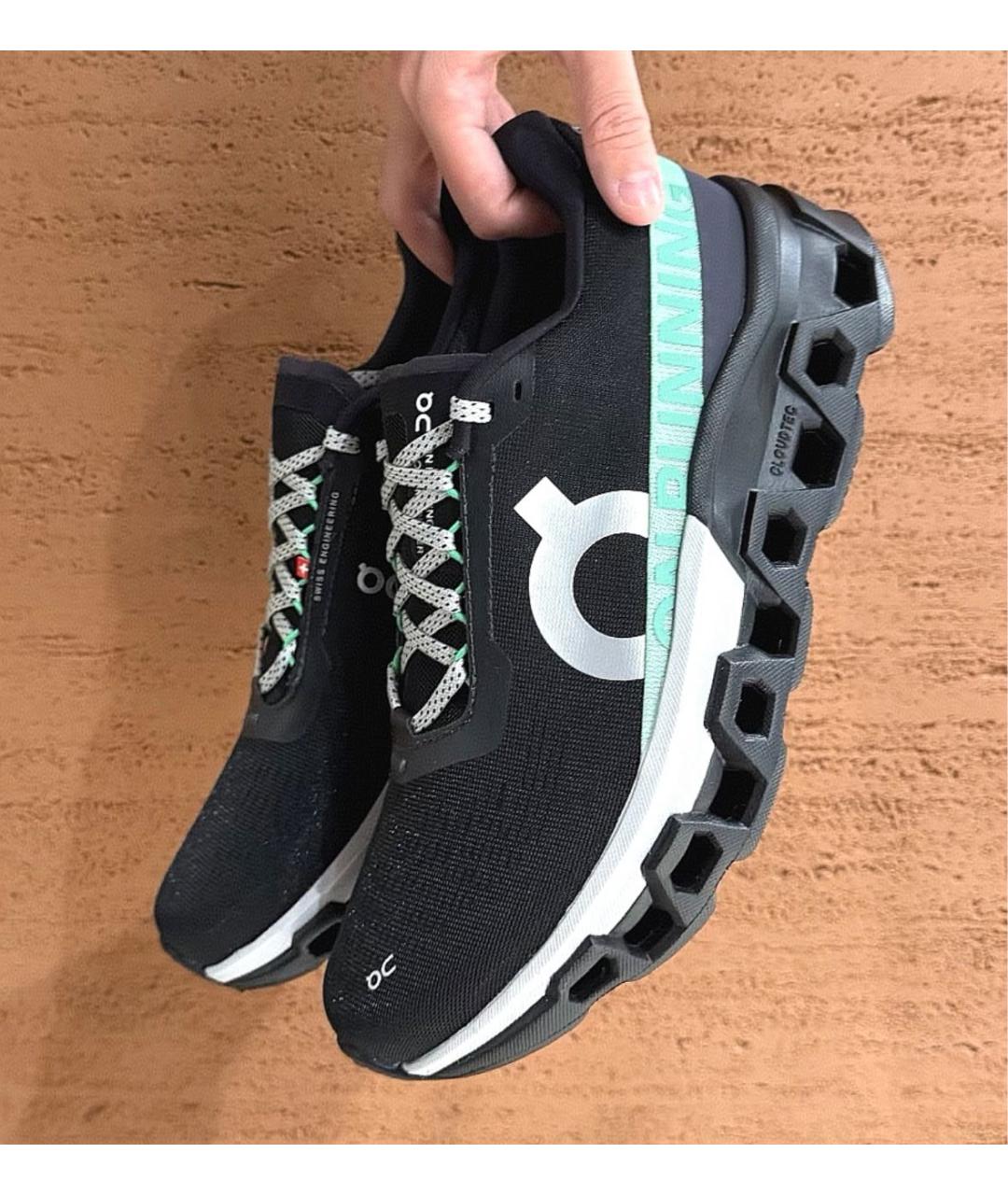 ON Черные низкие кроссовки / кеды, фото 4