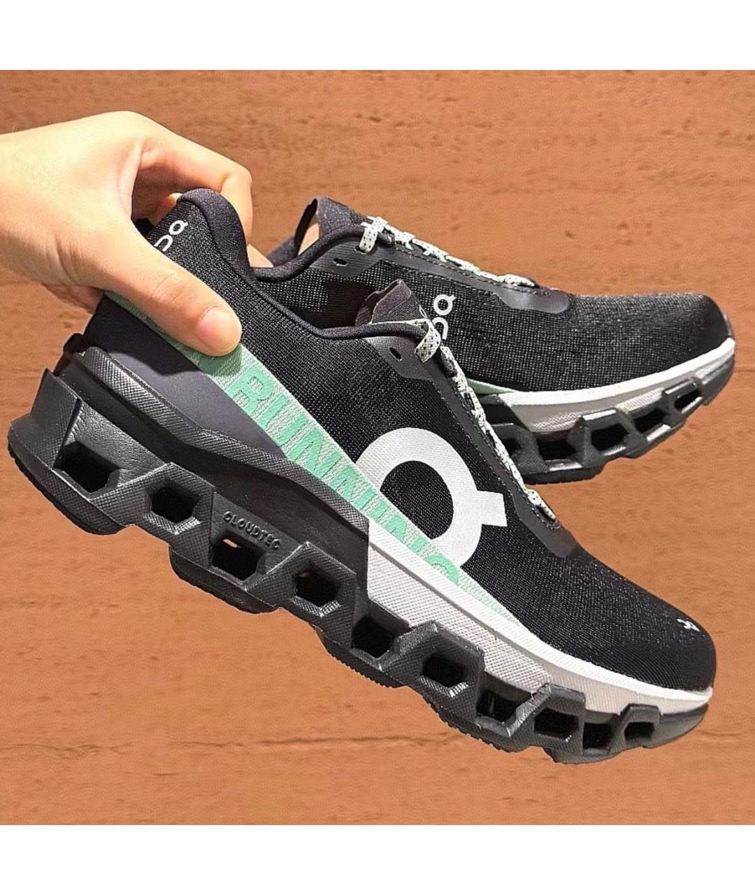 ON Черные низкие кроссовки / кеды, фото 5