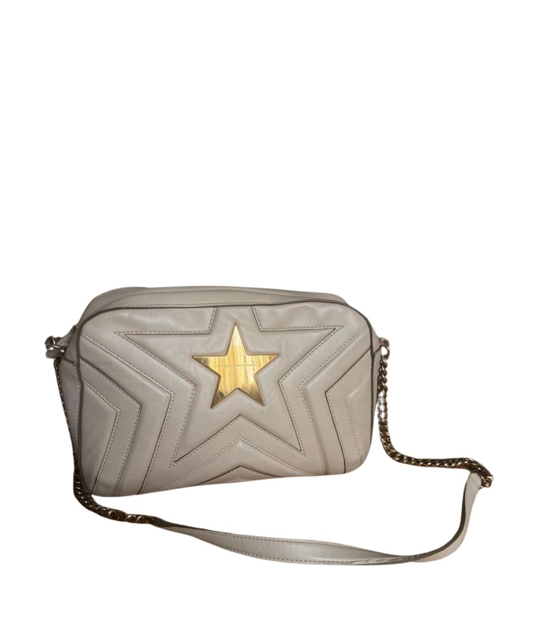 STELLA MCCARTNEY Бежевая сумка через плечо из искусственной кожи, фото 1