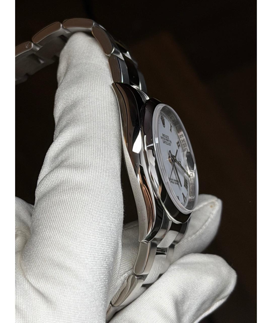 ROLEX Белые часы, фото 4