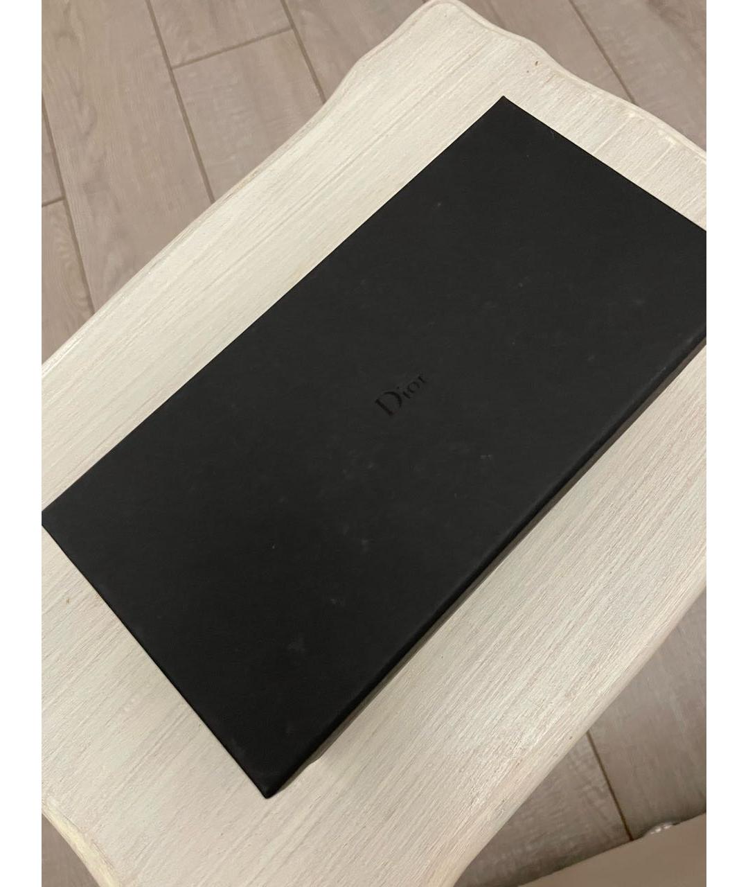 CHRISTIAN DIOR Золотые металлические солнцезащитные очки, фото 5