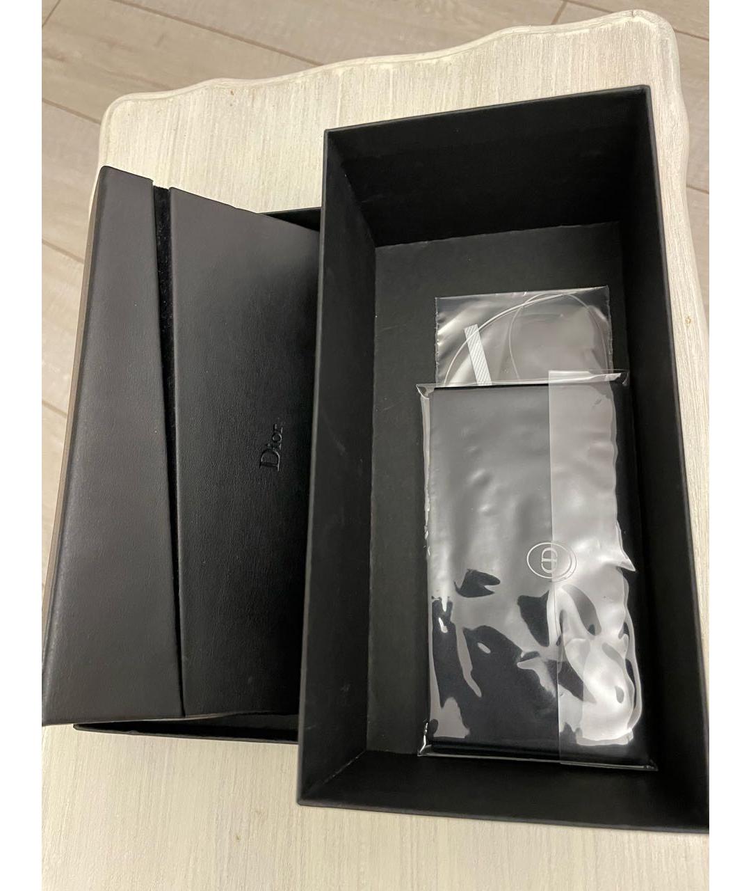 CHRISTIAN DIOR Золотые металлические солнцезащитные очки, фото 4