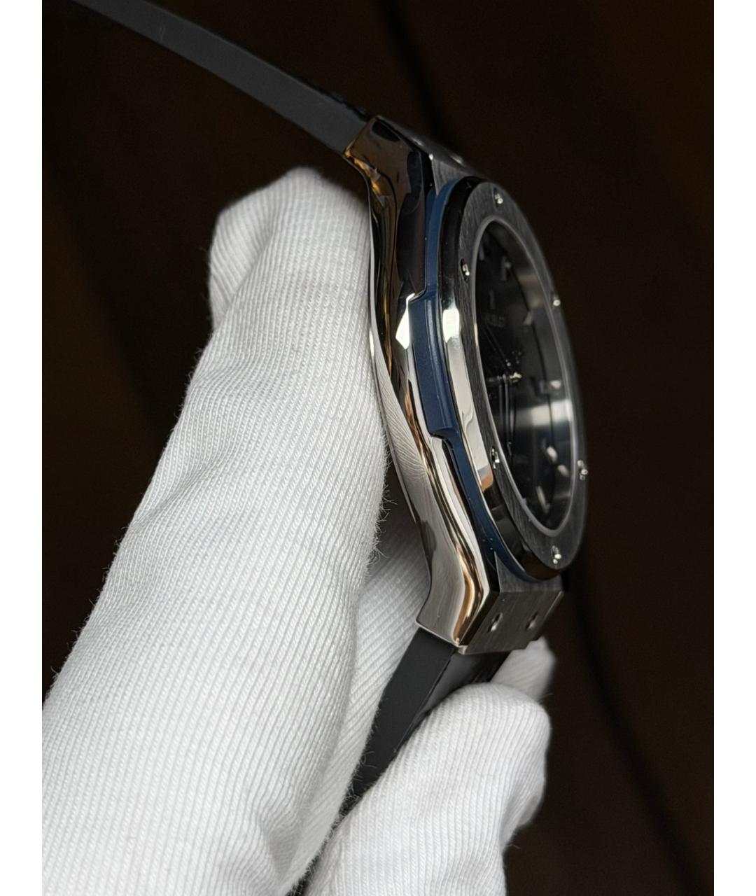 HUBLOT Темно-синие часы, фото 4