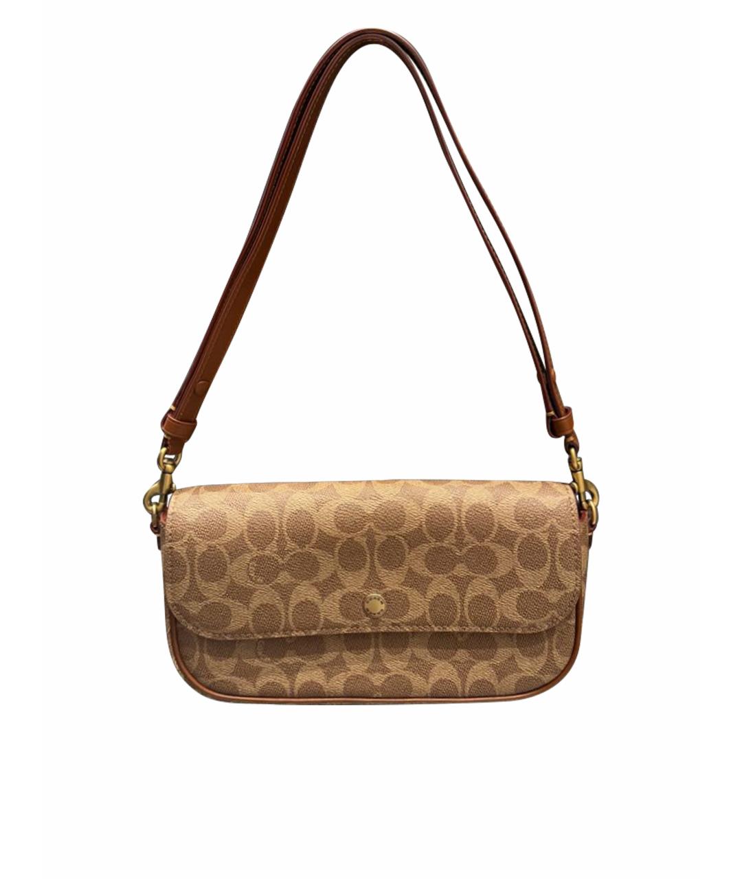 COACH Бежевая сумка через плечо, фото 1