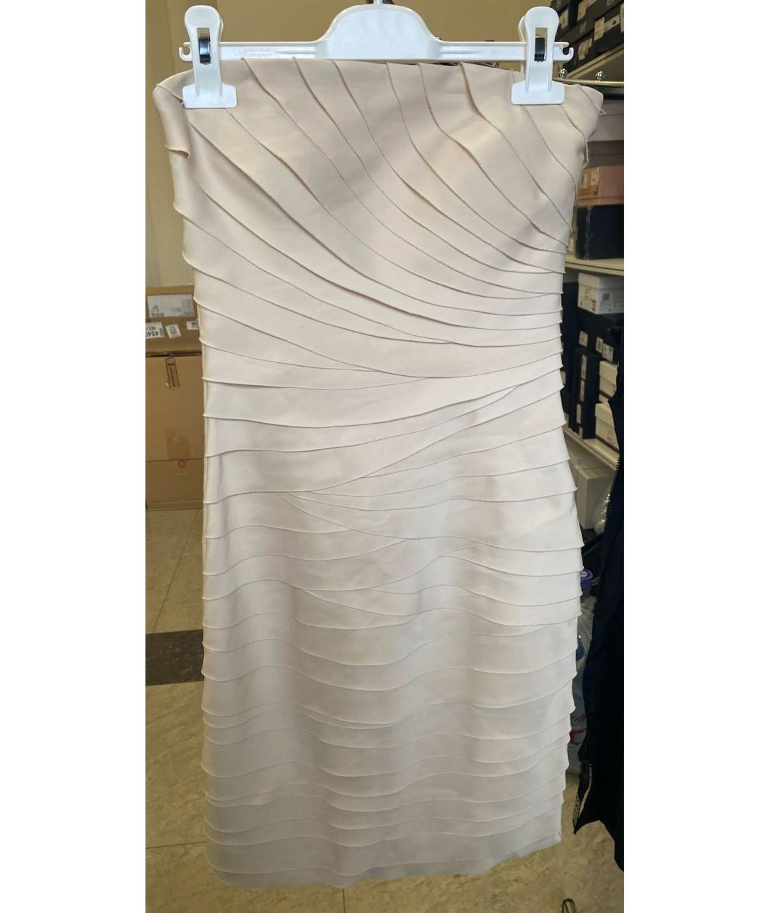 BLUGIRL Бежевое коктейльное платье, фото 6