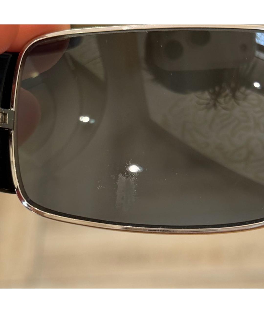 CHANEL Черные пластиковые солнцезащитные очки, фото 4