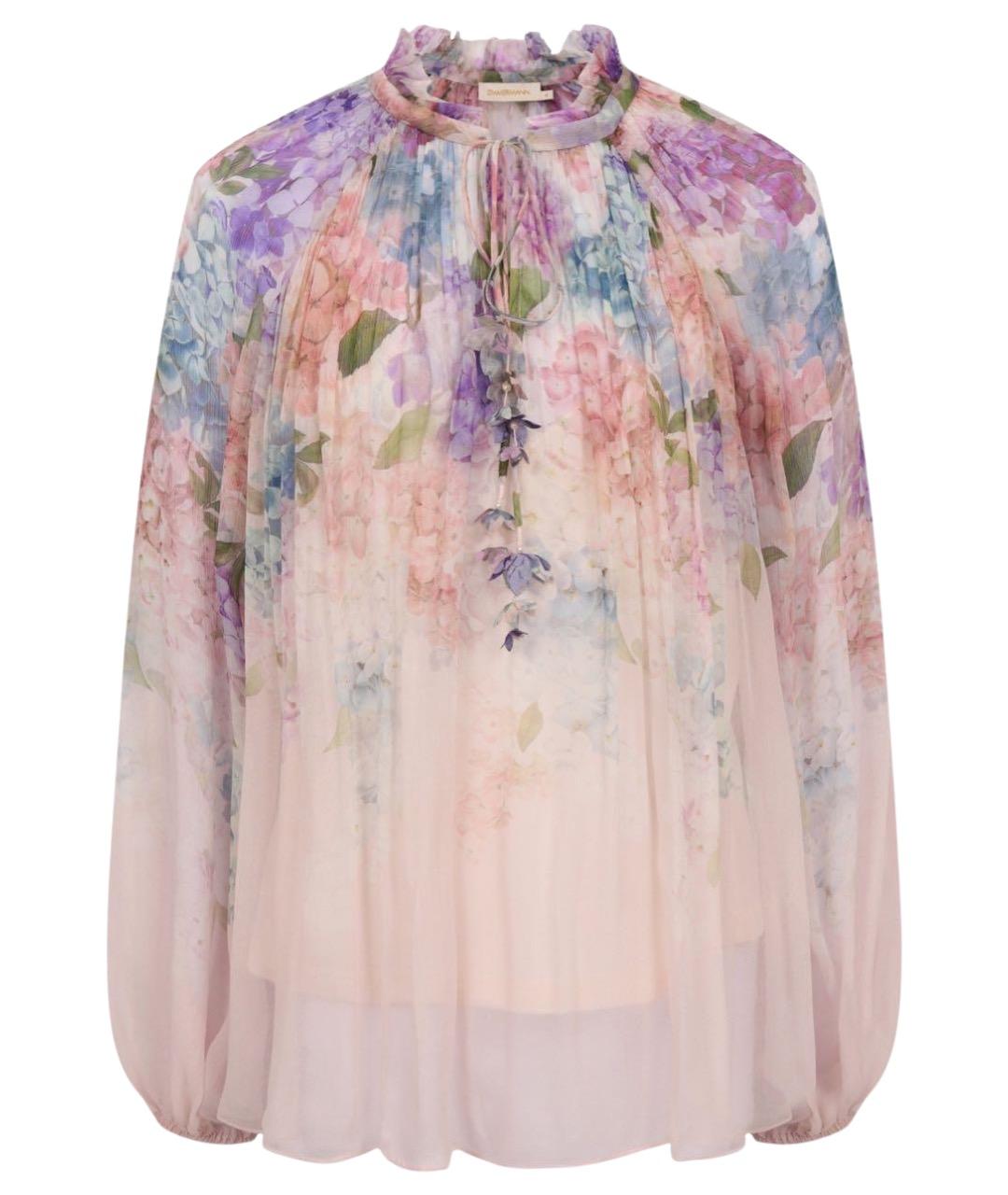 ZIMMERMANN Розовая блузы, фото 1