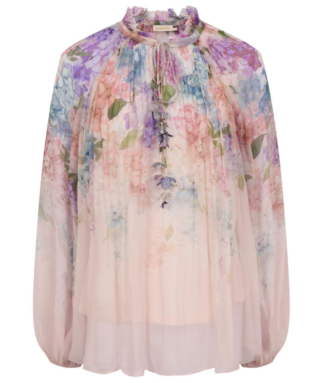 ZIMMERMANN Розовая блузы, фото 4