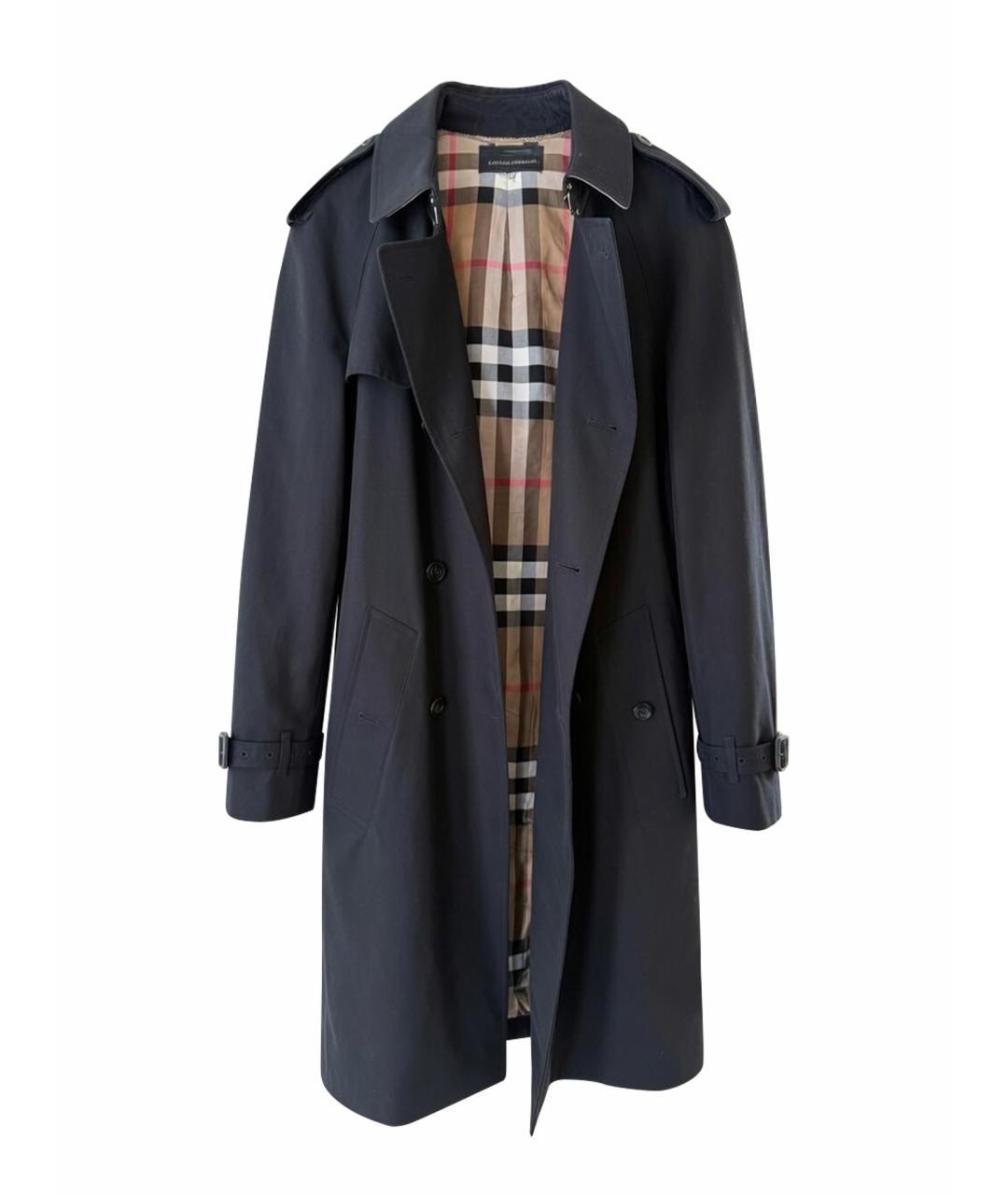 BURBERRY Черный тренч/плащ, фото 1