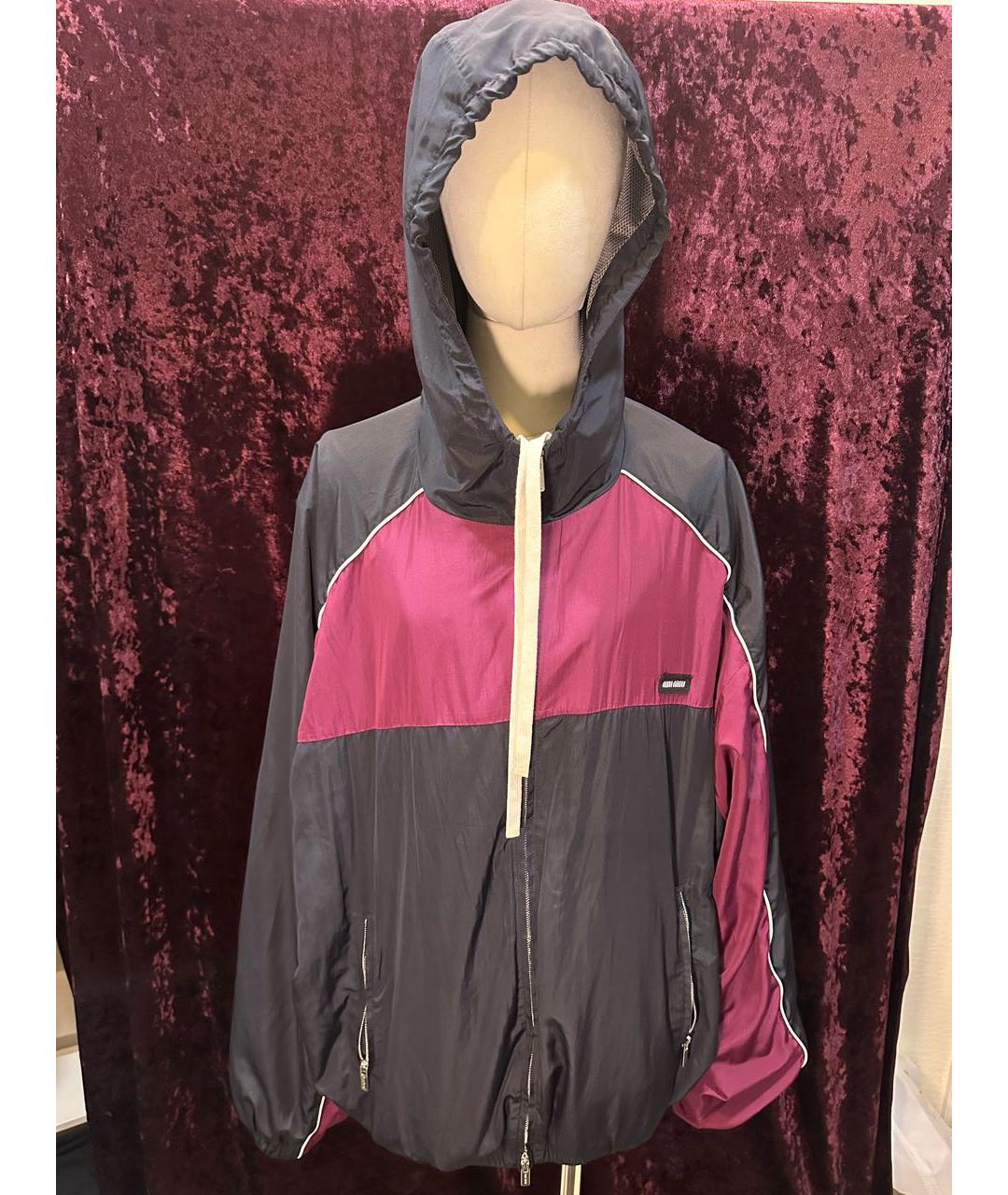 MIU MIU Мульти шелковая куртка, фото 9