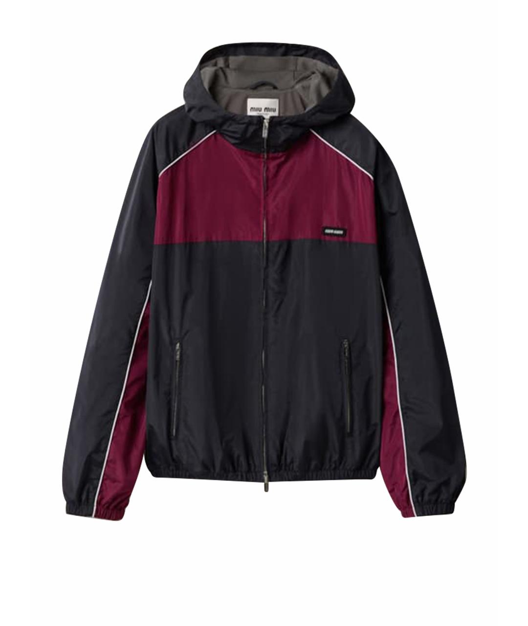 MIU MIU Мульти шелковая куртка, фото 1