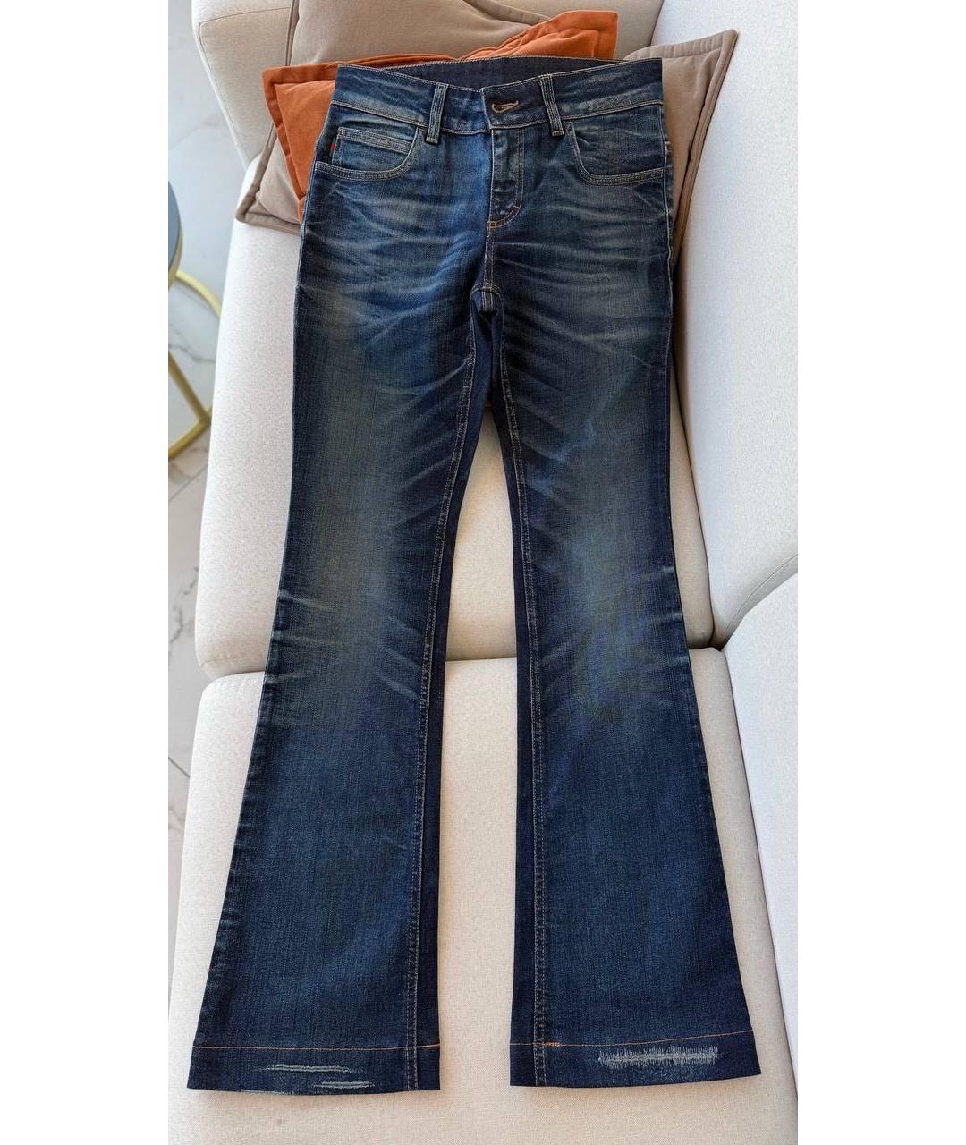 GUCCI Джинсы клеш, фото 9