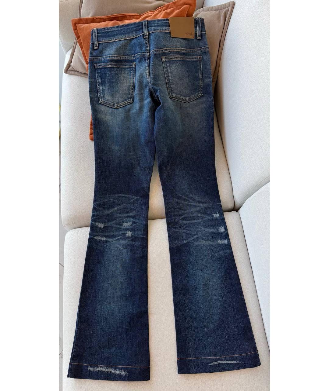 GUCCI Джинсы клеш, фото 2