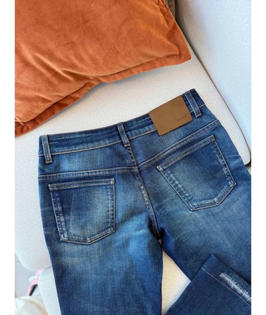 GUCCI Джинсы клеш, фото 3