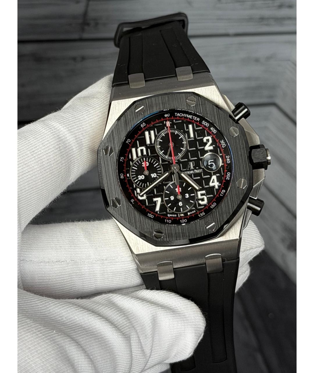 Audemars Piguet Черные часы, фото 2