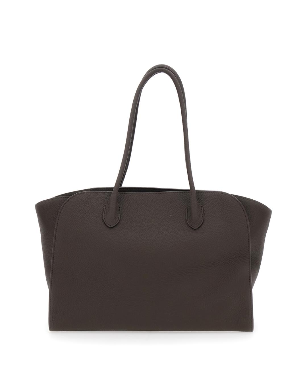 THE ROW Коричневая кожаная сумка тоут, фото 2