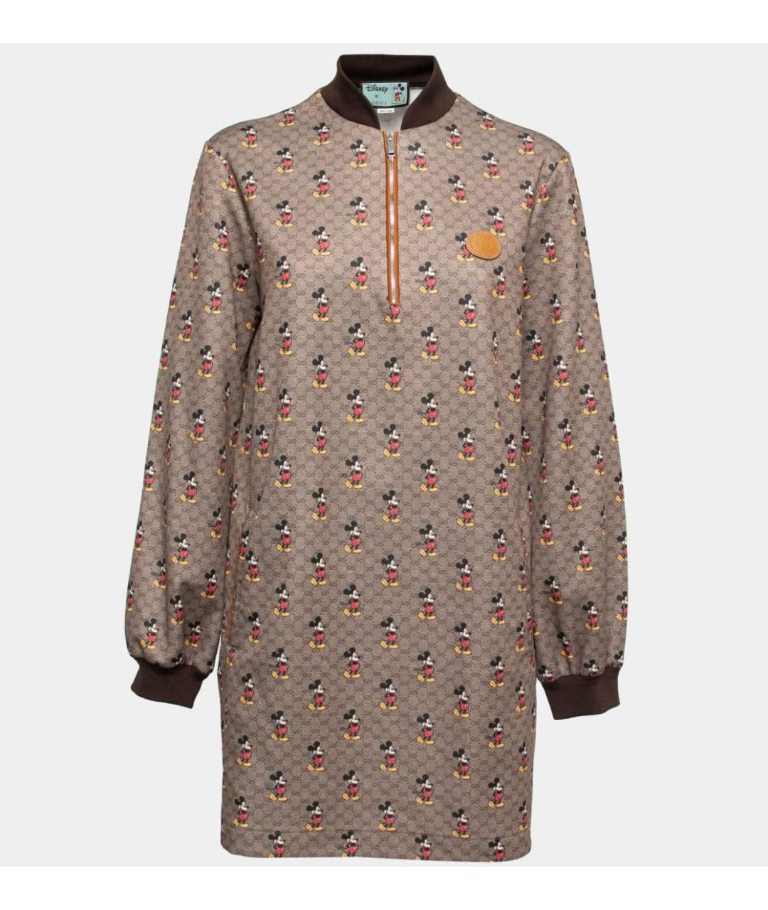 GUCCI Бежевое повседневное платье, фото 8