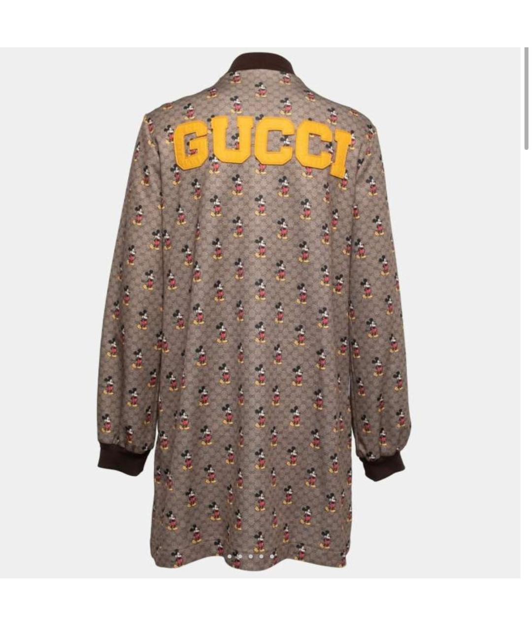 GUCCI Бежевое повседневное платье, фото 2